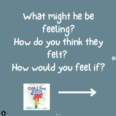 What might he be feeling? How do you think they felt? How would you feel if?